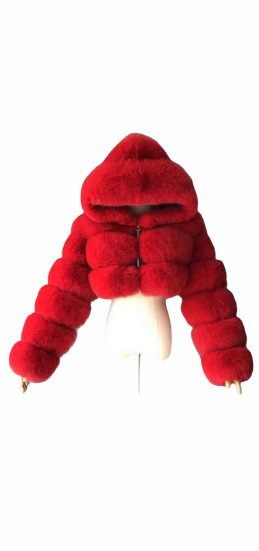 FAUX FUR COAT